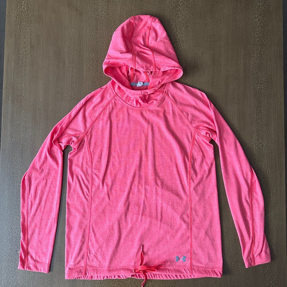 UnderArmor Heat Gear Threadborne Hoodie - Loose Fit - Size Medium